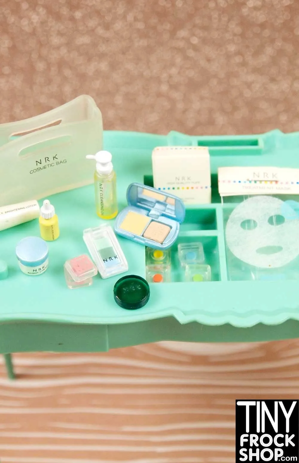 12" Fashion Doll Re-Ment 15 Piece NRK Modern Cosmetic Set