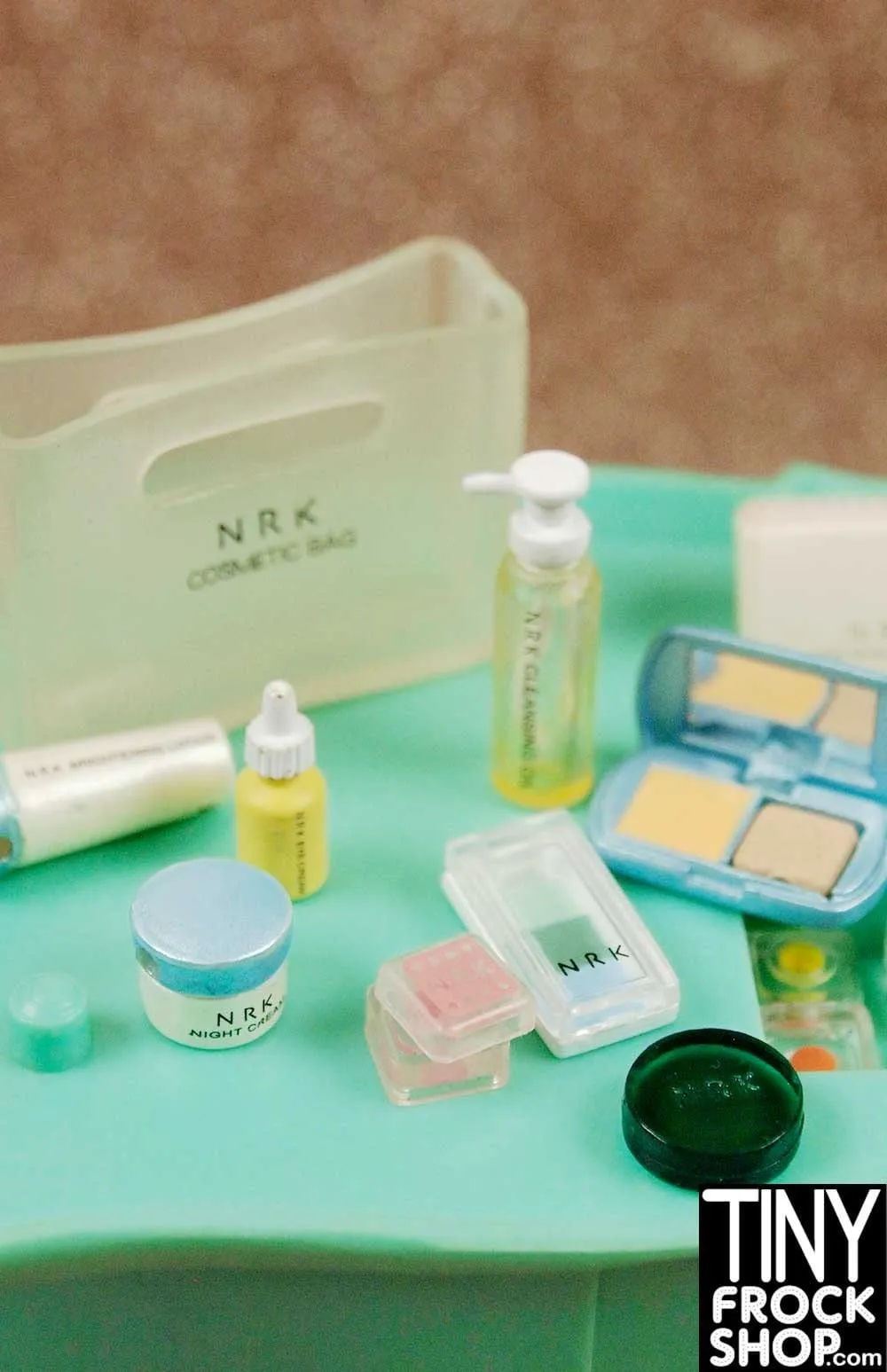 12" Fashion Doll Re-Ment 15 Piece NRK Modern Cosmetic Set