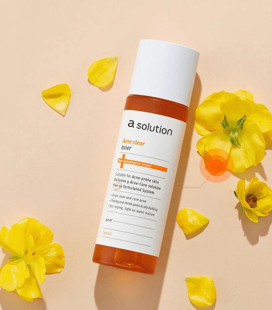 a solution Acne clear toner 150ml