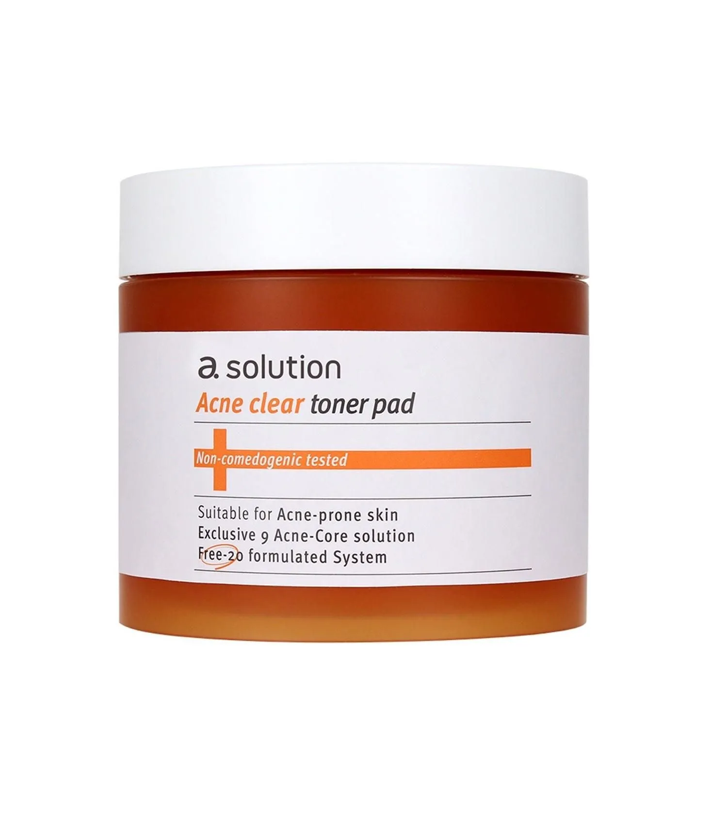 a solution Acne clear toner Pad 160ml 60pcs