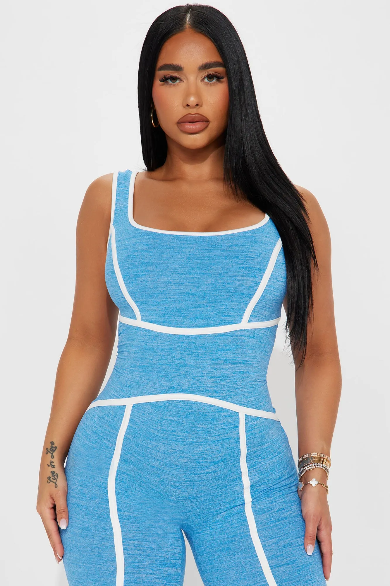 All Day Jumpsuit - Blue