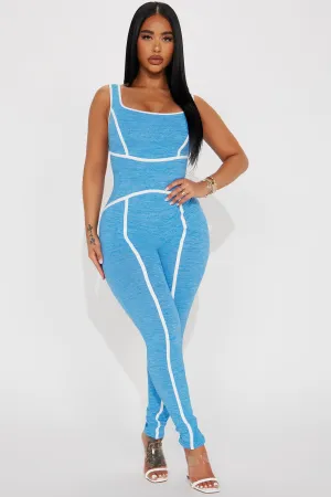 All Day Jumpsuit - Blue