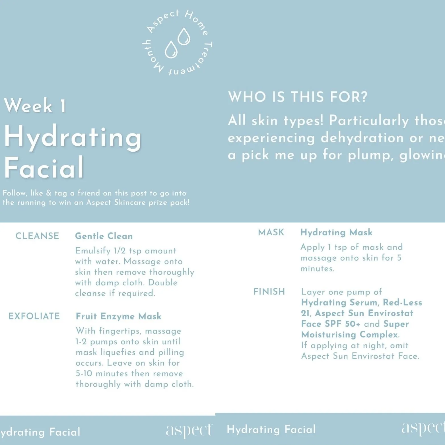 Aspect Hydrating Face Mask 118ml **Pre Order**