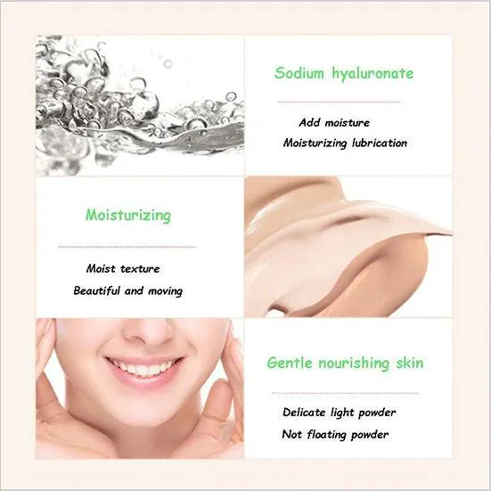 BIOAQUA Back to Baby BB Cream Conceler Fundation & Moisturizing cream Foundation (Natural, 40 g)