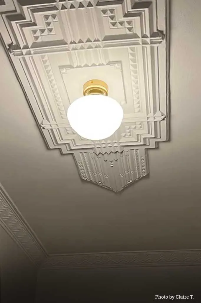 Bistro Glass Ceiling Light