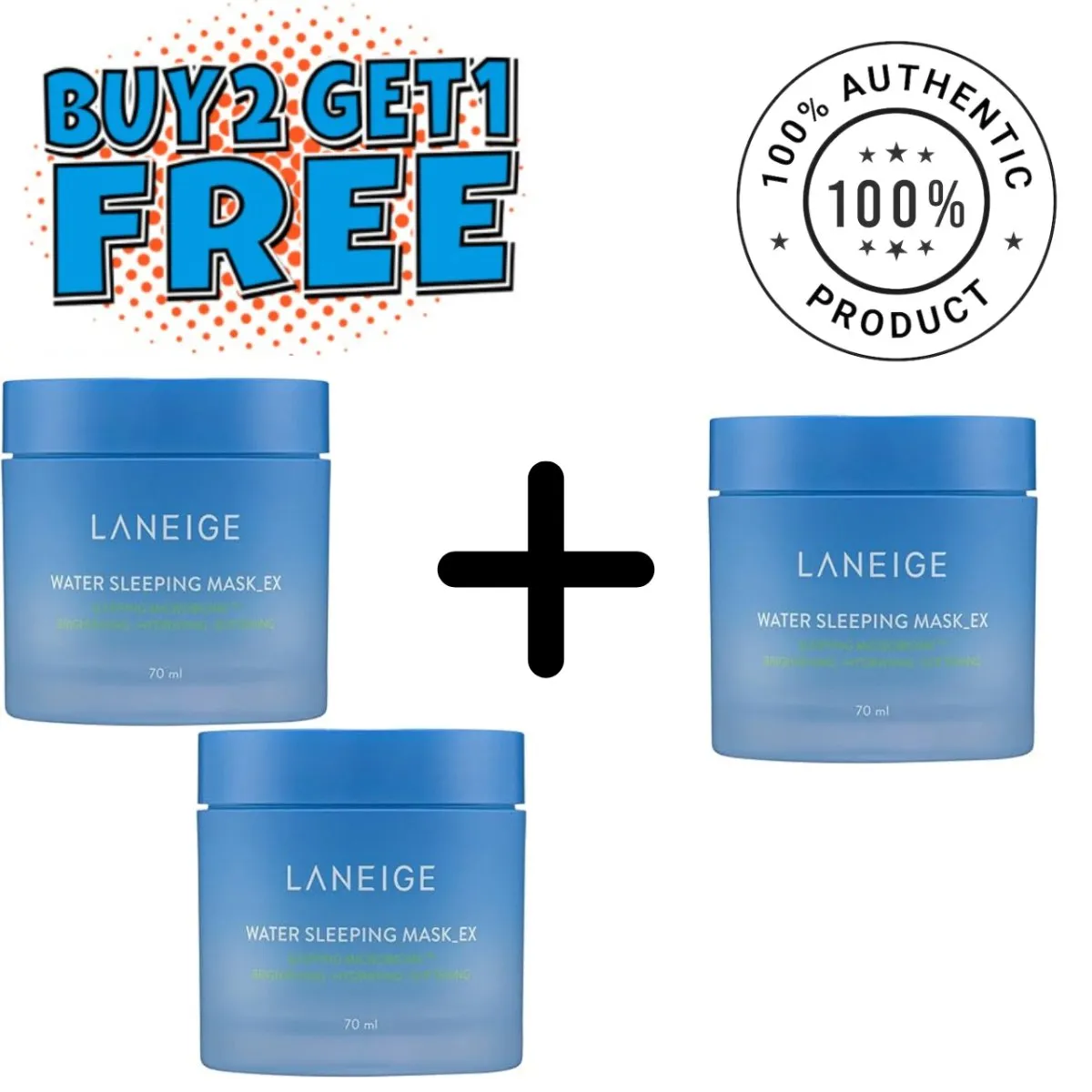 BUY 2 GET 1 FREE LANEIGE Water Sleeping Mask 70ml