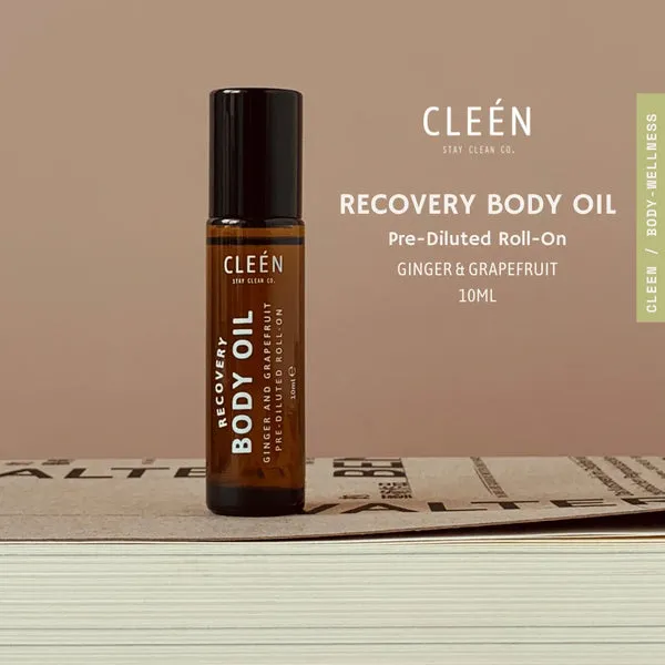 CLEEN Recovery Body Oil: Ginger & Grapefruit