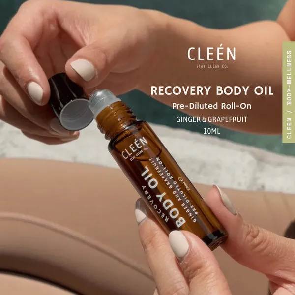 CLEEN Recovery Body Oil: Ginger & Grapefruit