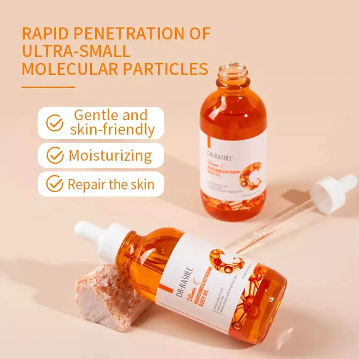 DR RASHEL Vitamin C Nourishing & Repairing Body Oil 100ml DRL-1690
