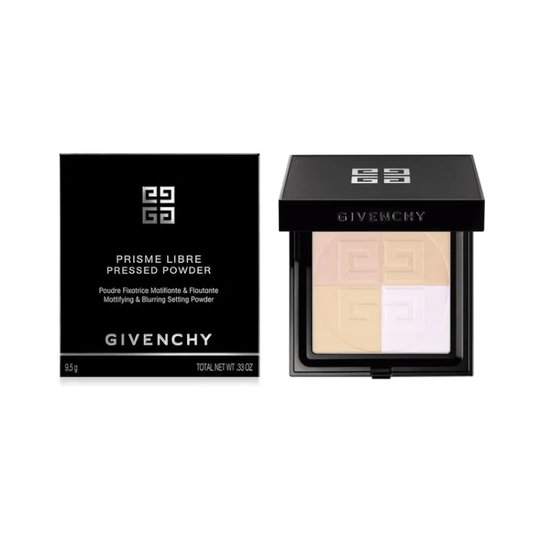 Givenchy - Prisme Libre Pressed Powder - Poudre Fixatrice Matifiante & Floutante - Mattifying & Blurring Setting Powder
