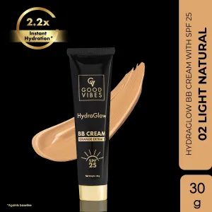 Good Vibes HydraGlow BB Cream -2 Light Natural (30g)