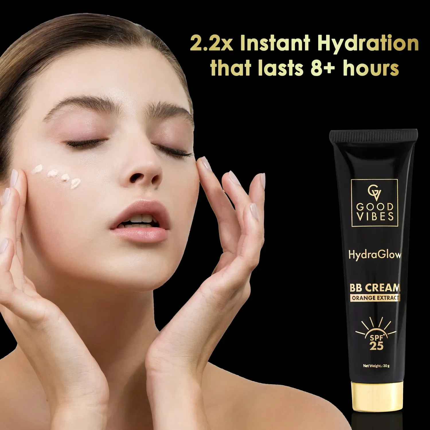 Good Vibes HydraGlow BB Cream -2 Light Natural (30g)