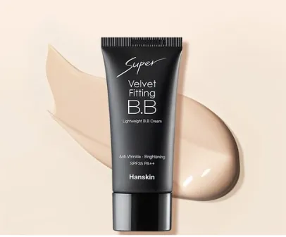 Hanskin Super Velvet Fitting BB Cream Natural Beige SPF35 PA   30ml