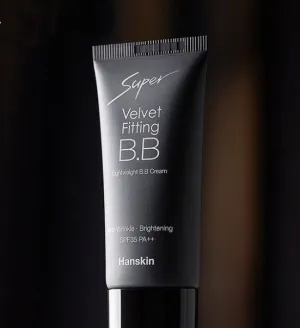 Hanskin Super Velvet Fitting BB Cream Natural Beige SPF35 PA   30ml