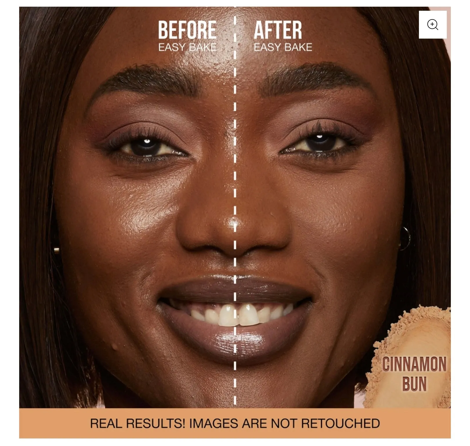 HUDA BEAUTY EASY BAKE LOOSE POWDER CINNAMON BUN