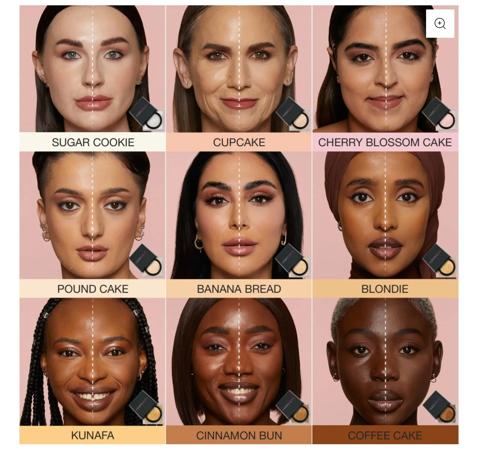HUDA BEAUTY EASY BAKE LOOSE POWDER CUPCAKE