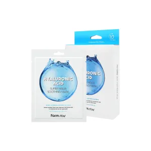 Hyaluronic Acid Super Aqua Soothing Mask 25ml x 10pcs