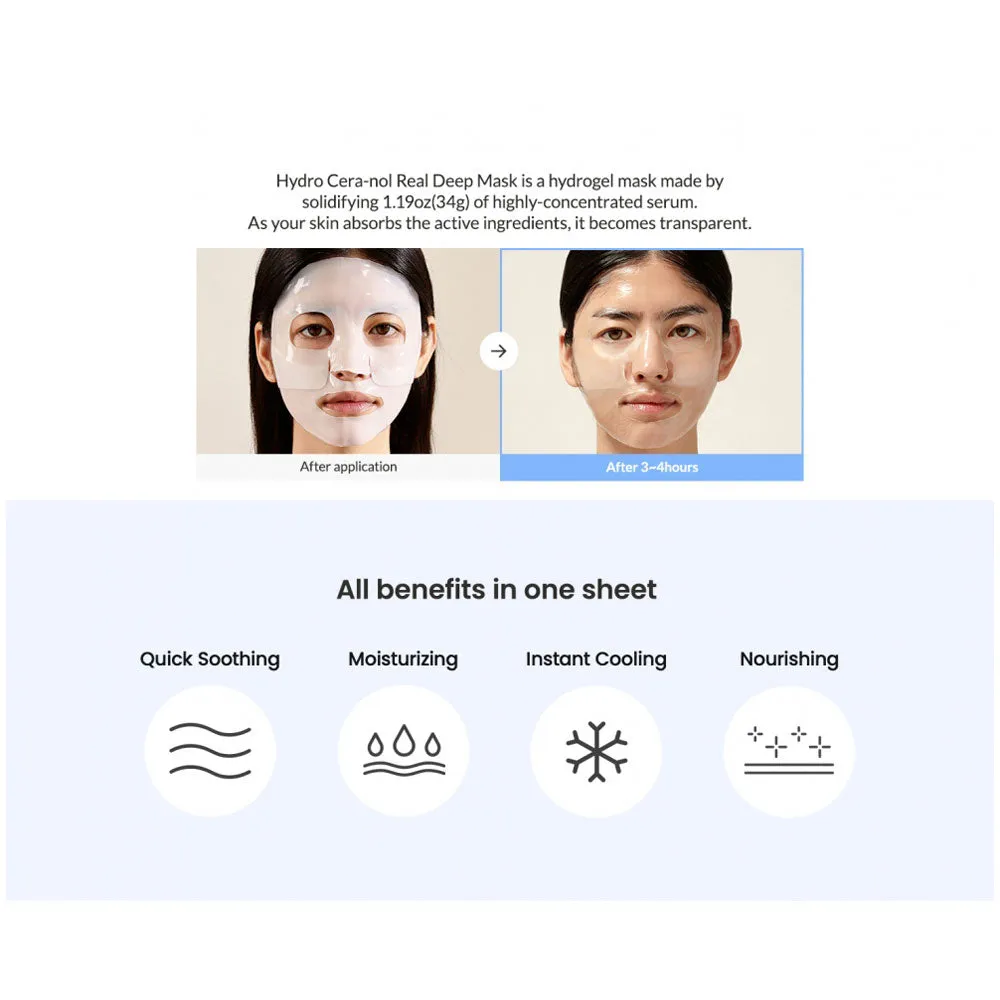 Hydro Cera-Nol Real Deep Mask Sheet