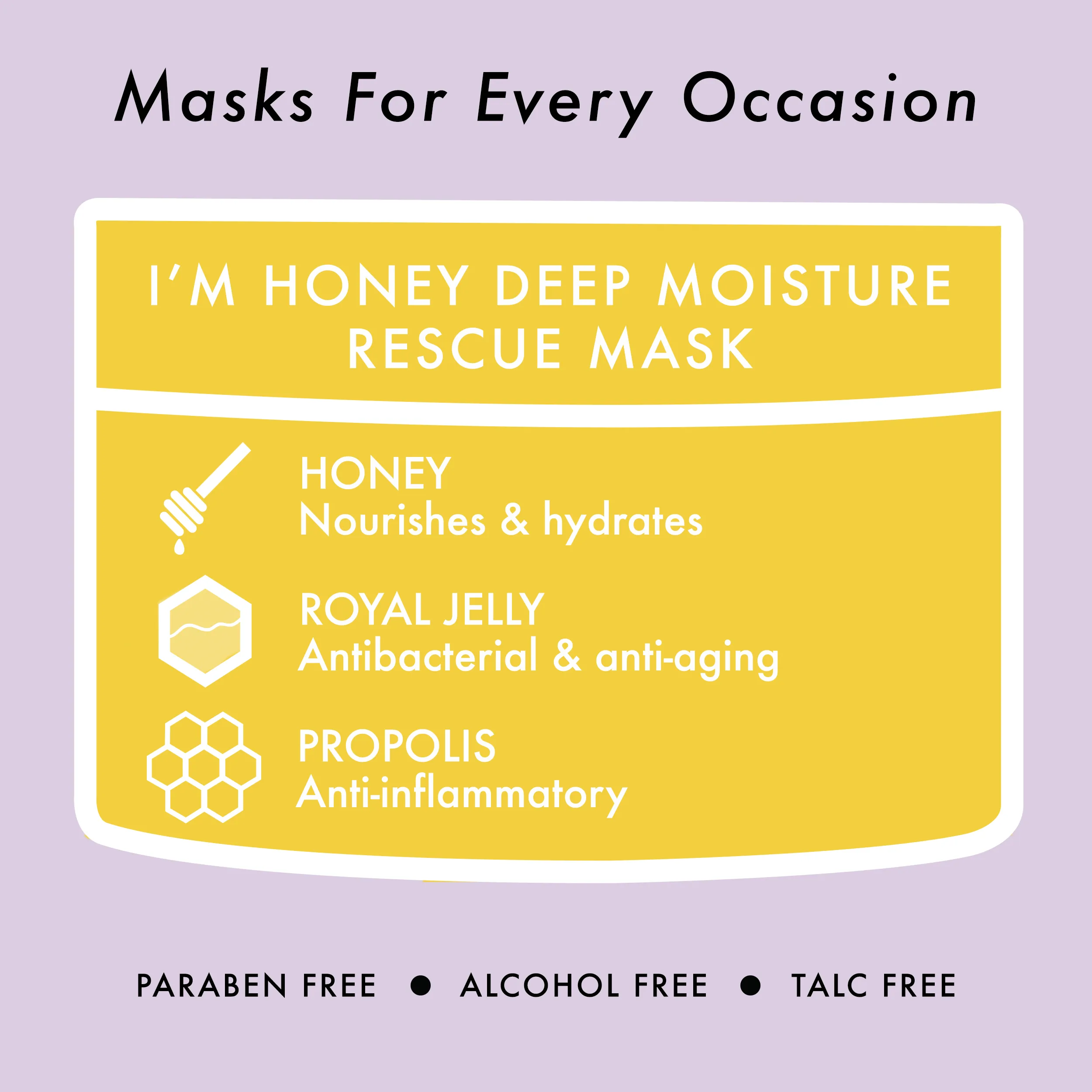 I'm Honey Deep Moisture Rescue Mask