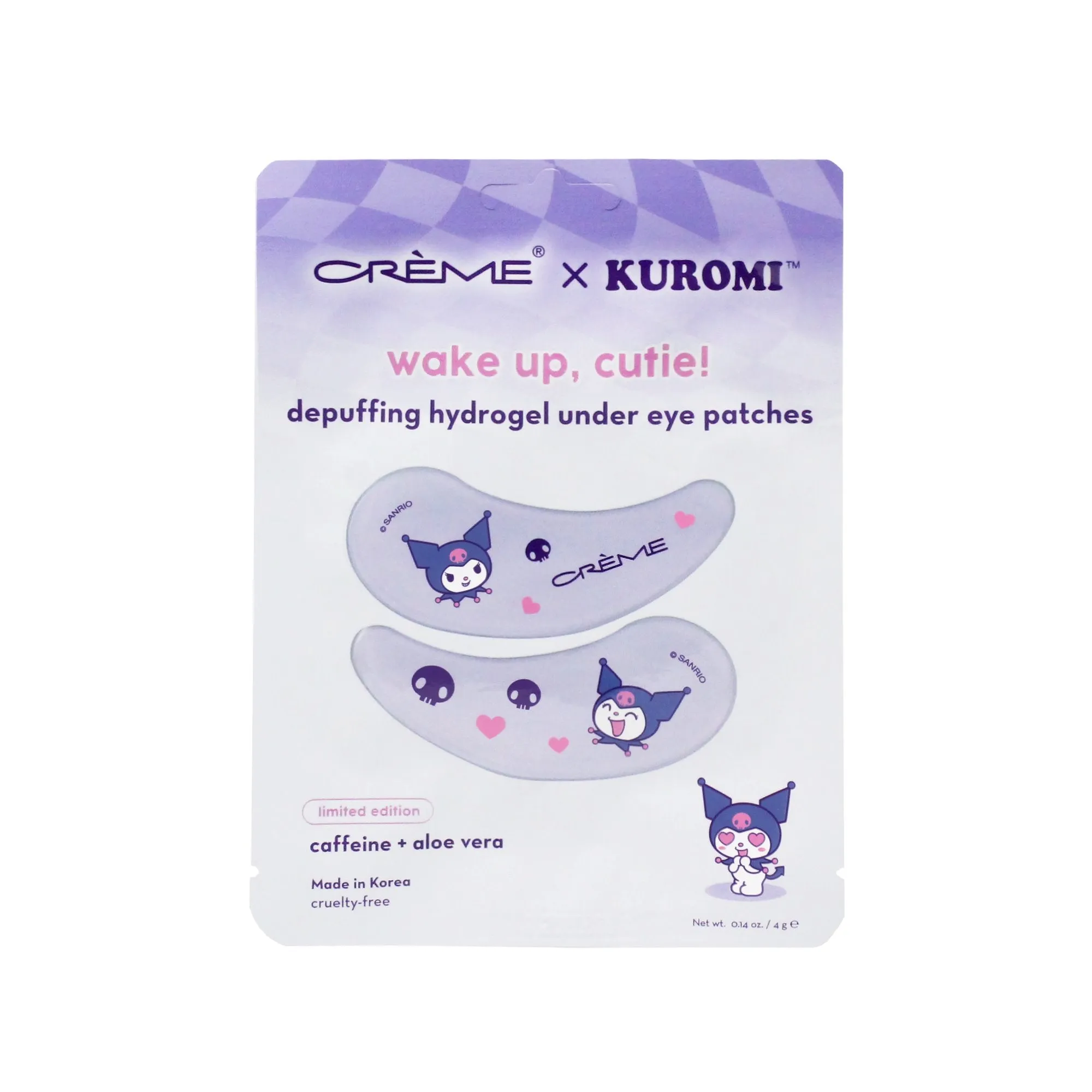 Kuromi Hydrogel Under Eye Patches