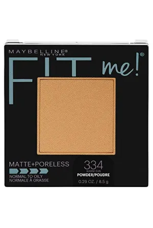 MAYBELLINE - Fit Me Matte   Poreless Powder Warm Sun 334 - 0.29 oz (8.5 g)