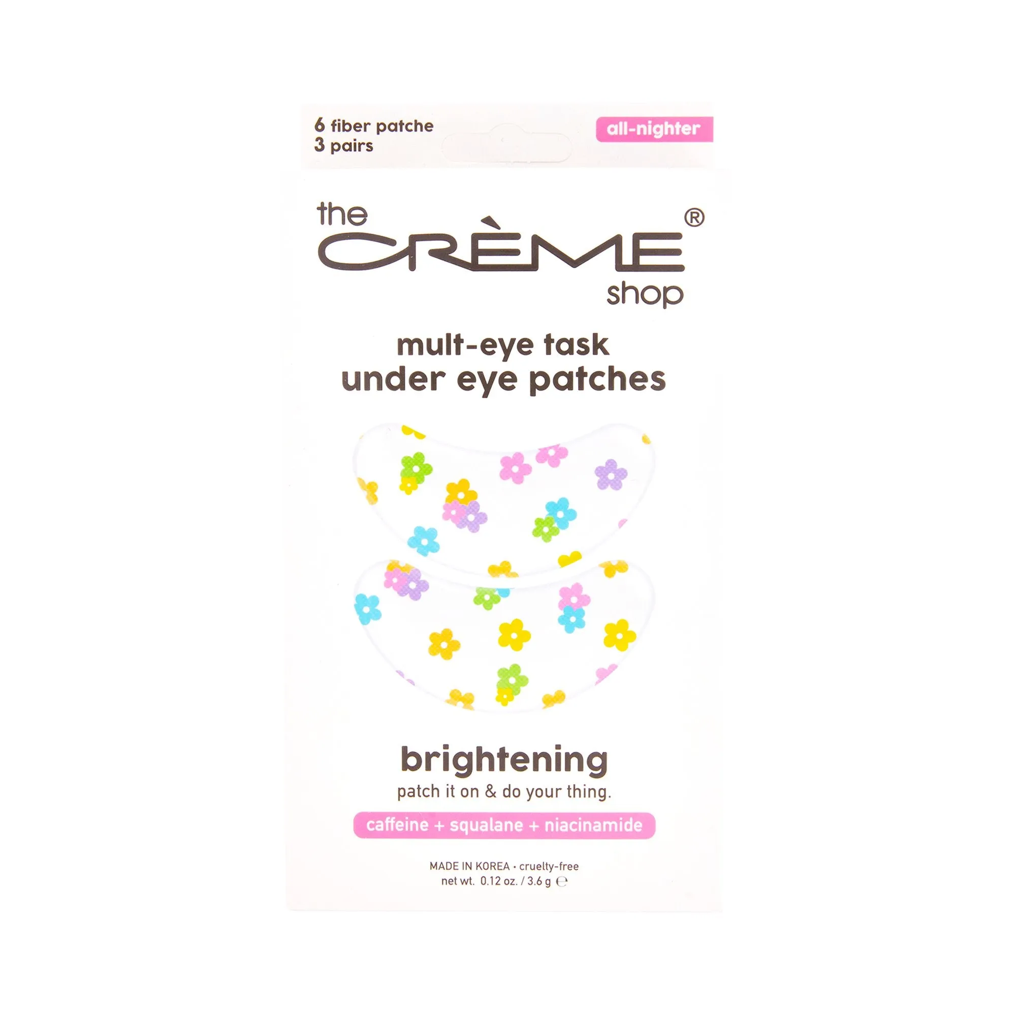 Mult-Eye Task Under Eye Patches - Brightening - All-Nighter (3 Pairs)
