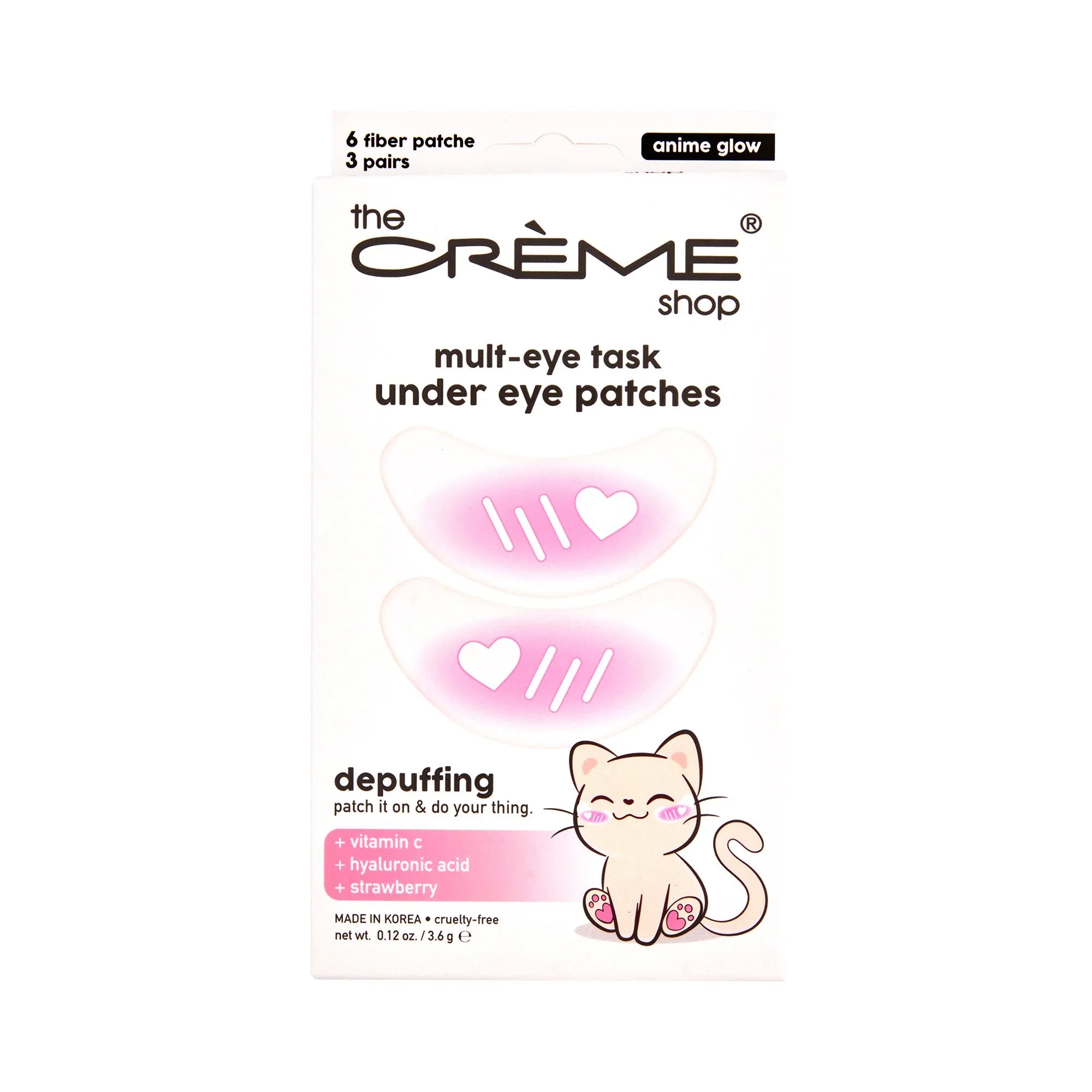 Mult-Eye Task Under Eye Patches - Depuffing - Anime Glow (3 Pairs)