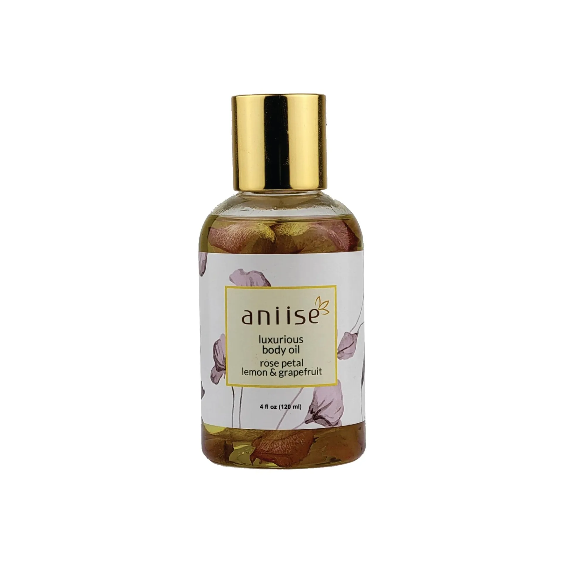 Natural Luxurious Rose Petal Body Oil - Hydrating and Nourishing