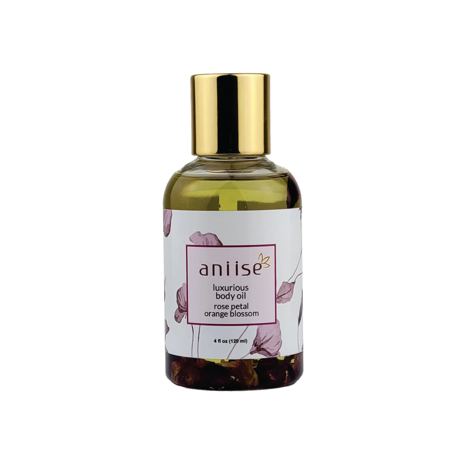 Natural Luxurious Rose Petal Body Oil - Hydrating and Nourishing