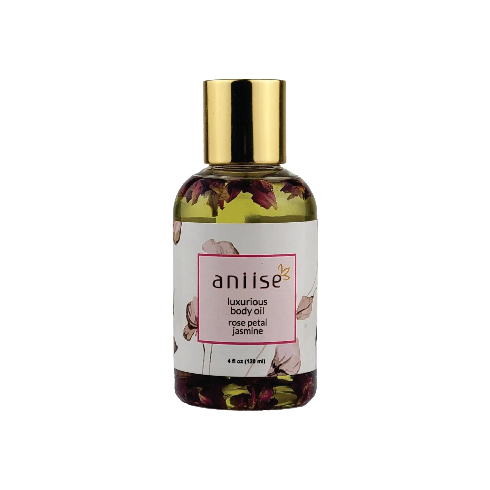 Natural Luxurious Rose Petal Body Oil - Hydrating and Nourishing