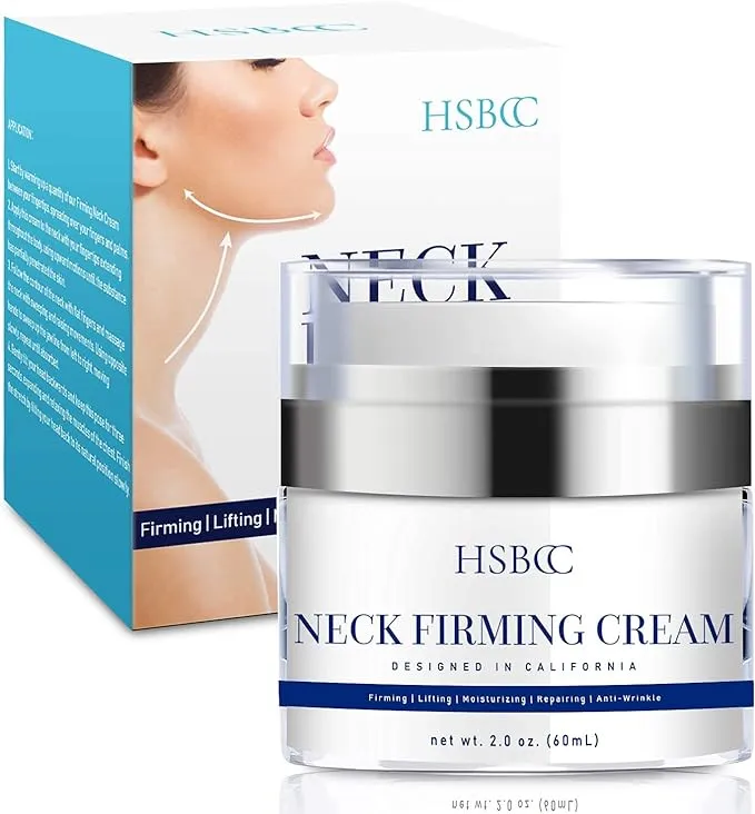 Neck Firming Cream, Neck Cream, Anti Wrinkle Cream, Skin Tightening and Crepe Skin Repair Cream