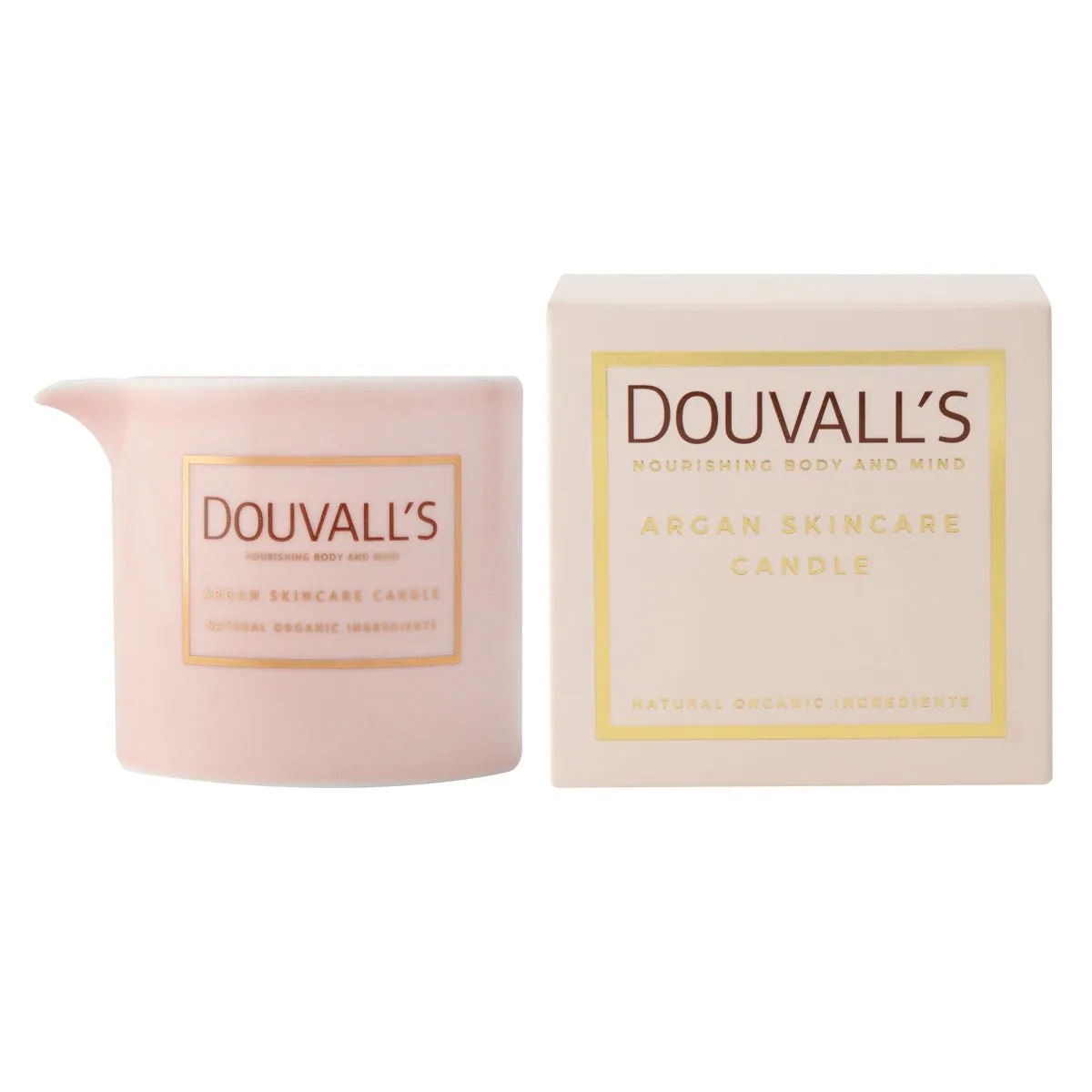 Organic Argan Skincare Candle, Forbidden Spices 180g | Nourishing & Hydrating Body Treatment