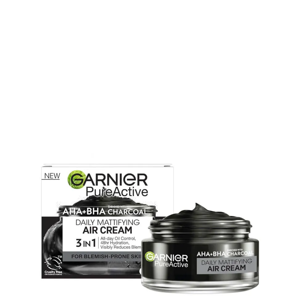 Pure Active AHA BHA Charcoal Daily Mattifying Air Cream 50ml