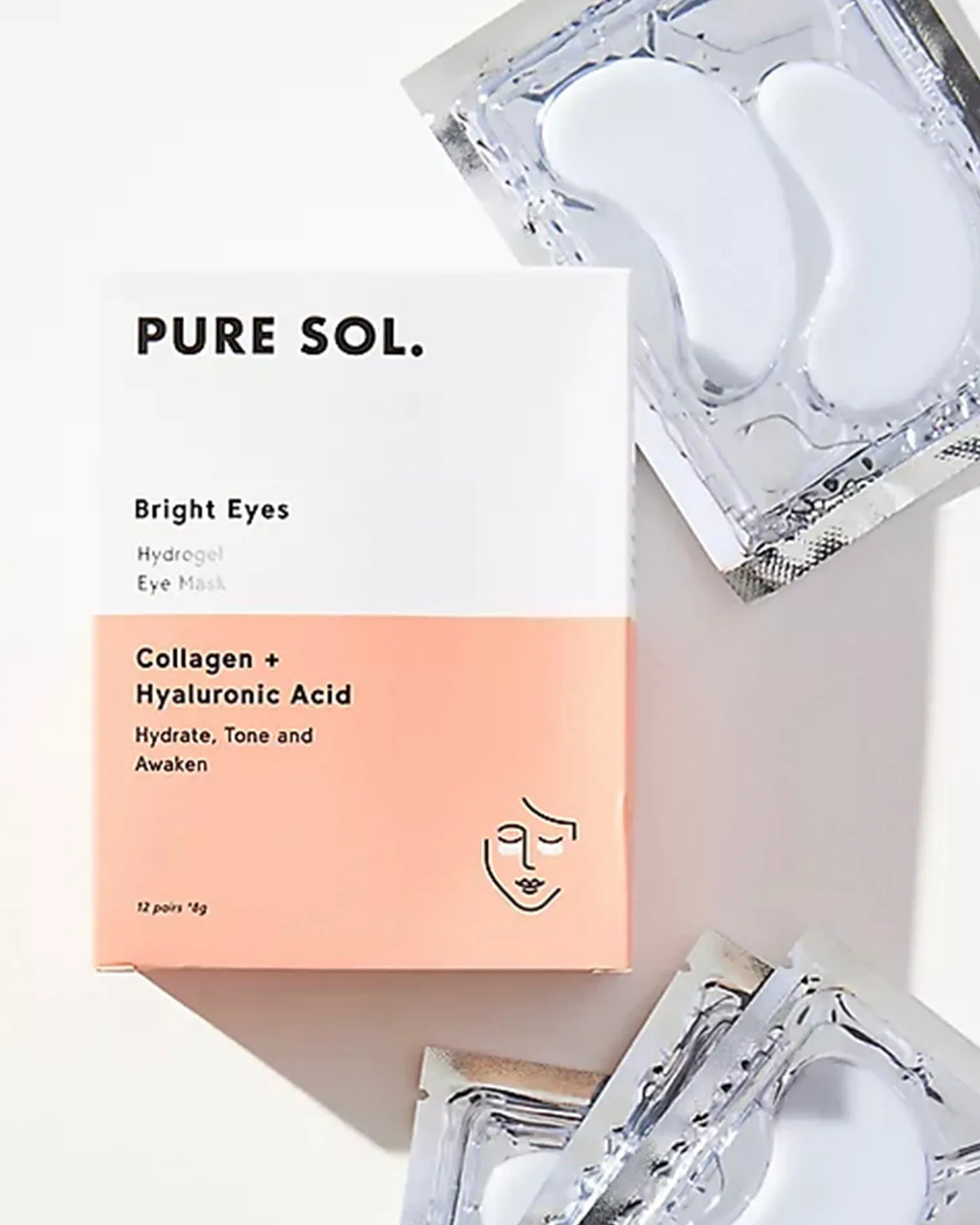 Pure Sol Bright Eyes Eye Mask