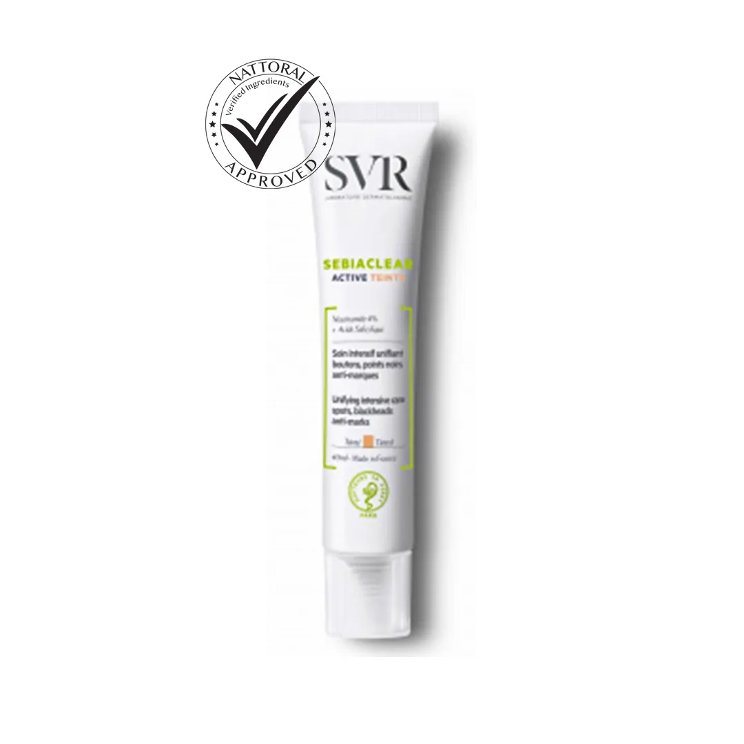 Sebiaclear Active Teinté (tinted) for blackheads & large pores -40ml- SVR