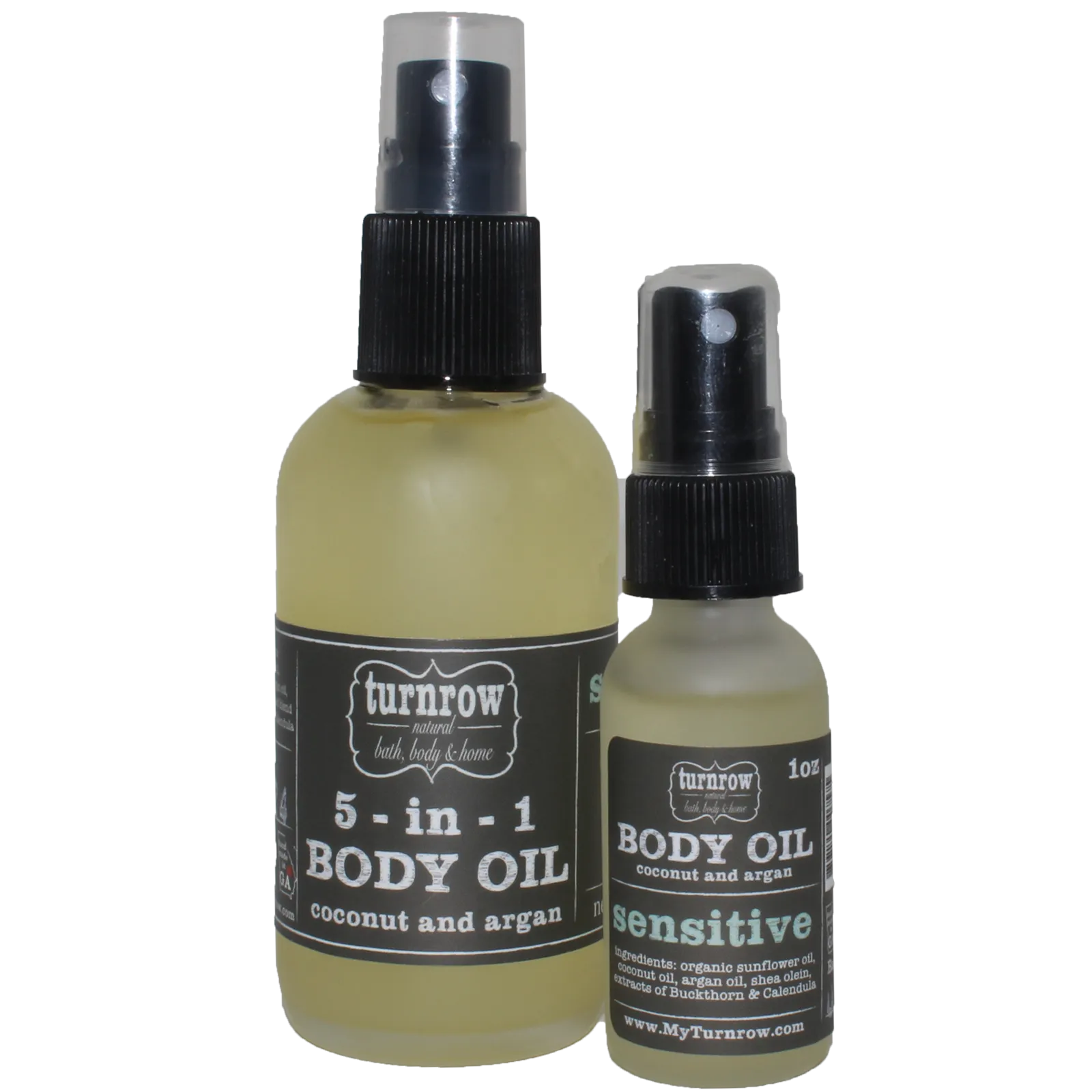 Sensitive Blend (Unscented) 5-in-1 Coconut & Argan Body Oil