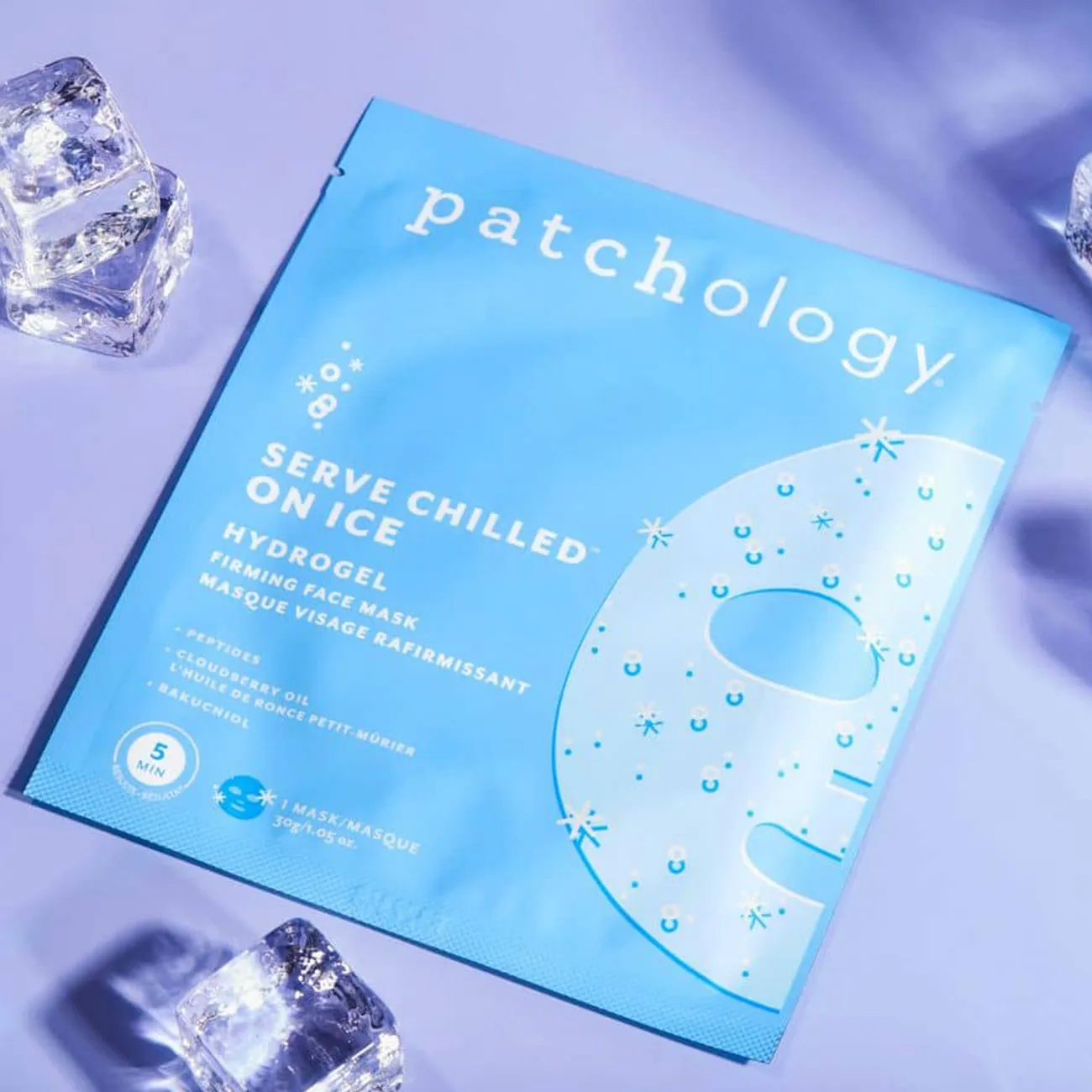 Serve Chilled On Ice Hydrogel Mask
