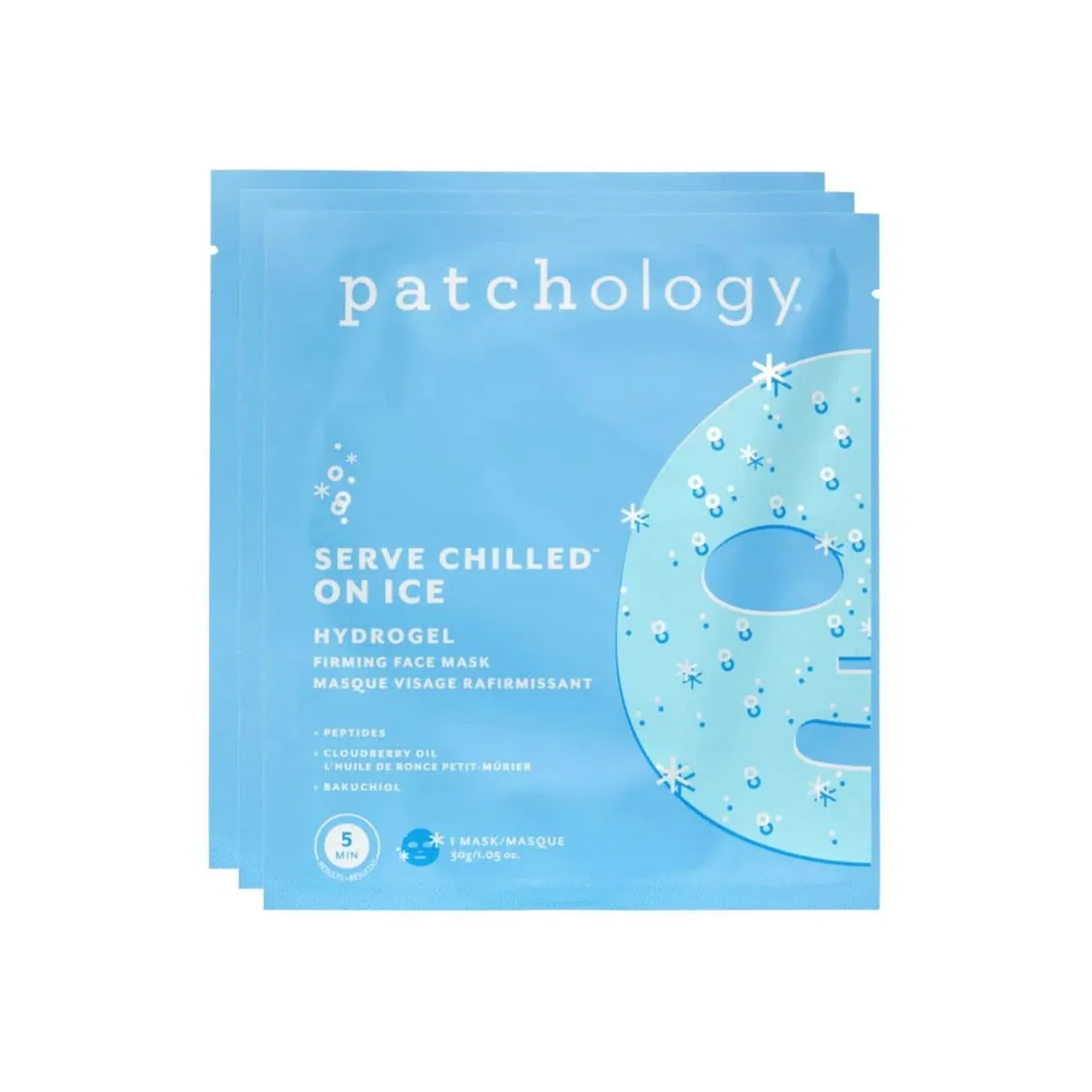 Serve Chilled On Ice Hydrogel Mask