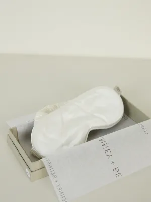 Silk Eye Mask | Ivory