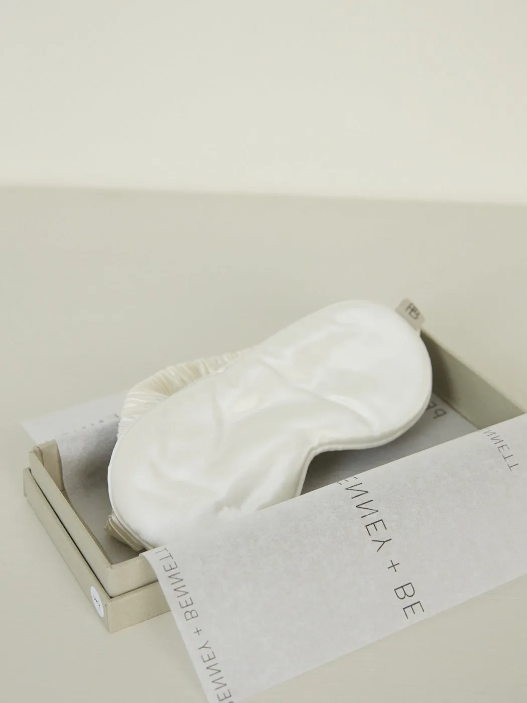 Silk Eye Mask | Ivory