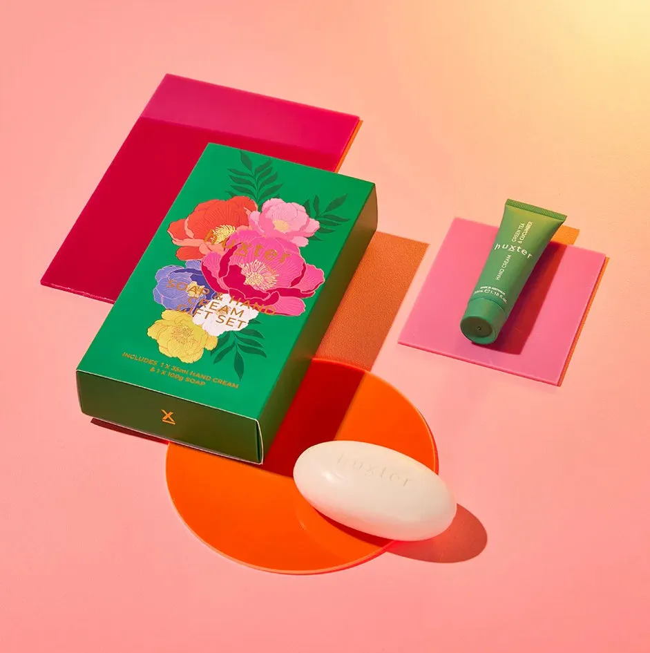 Soap & Hand Cream Gift Box | Green Tea & Cucumber