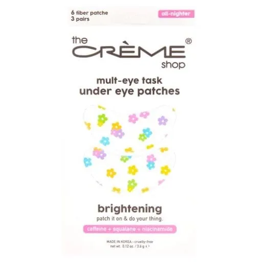 The Creme Shop Mult-Eye Task Under Eye Patches - Brightening - All-Nighter (3 Pairs)