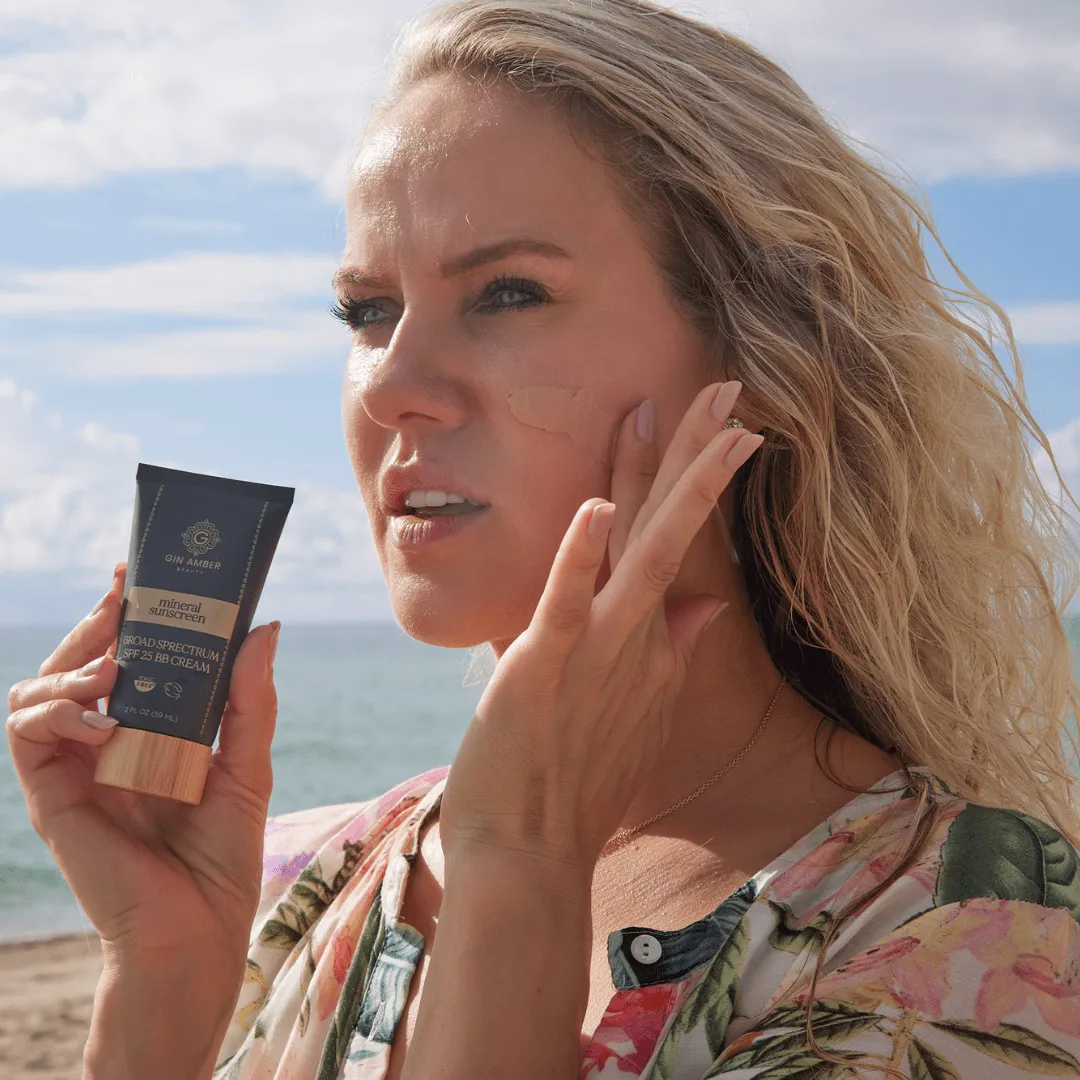 Toxic-Free® Tinted Mineral Sunscreen (SPF 25) - Wrinkles, Sun Protection