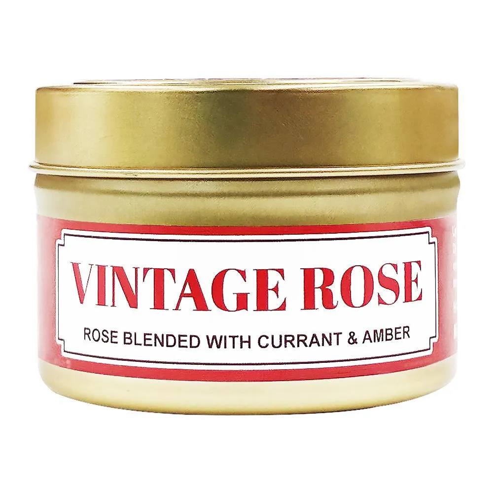 Vintage Rose Soy Massage Candle